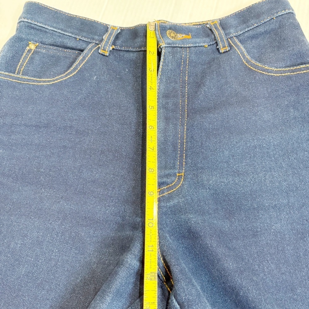 Vintage Gitano Dark Wash Jeans Size 29 Straight Leg Mom Jeans 80s 90s Retro - Picture 11 of 13